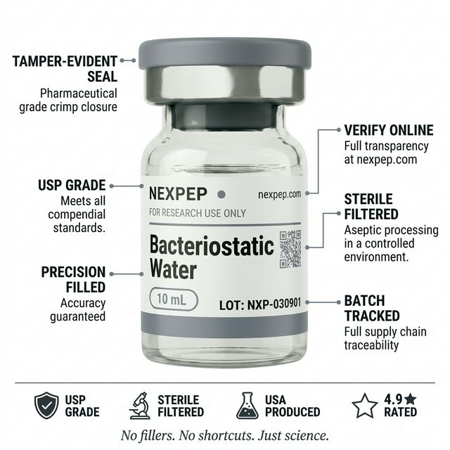 Bacteriostatic Water 10mL - Details