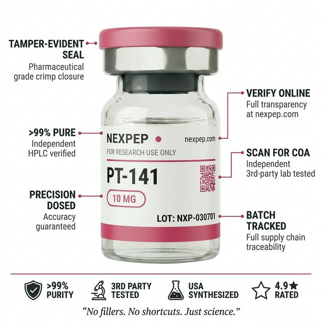 Desire | PT-141 | 10mg - Details