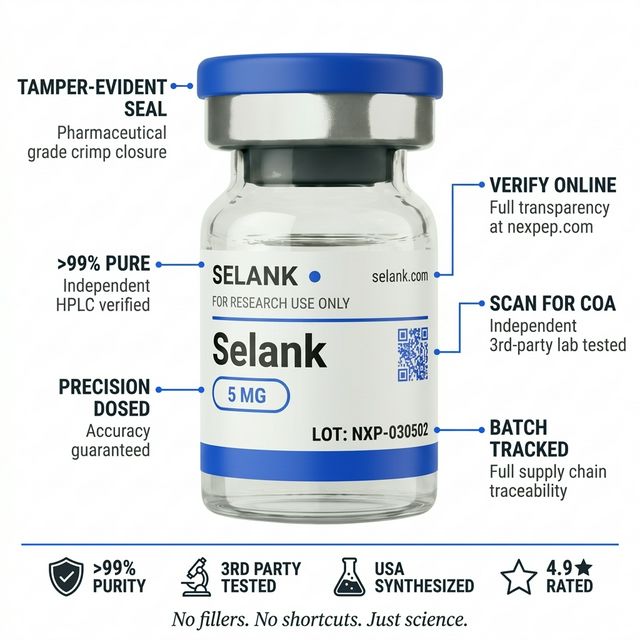 Calm | Selank | 10mg - Details