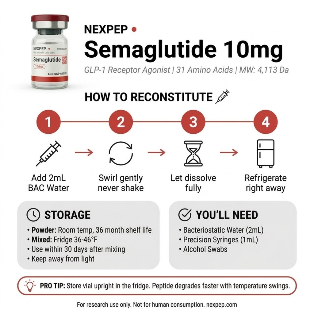 Slim | SEMA | GLP-1 | 10mg - How to Use